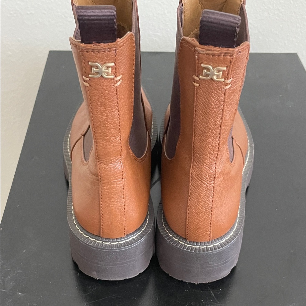 Sam Edelman Real Leather Men’s Brown Chukka Boots Sz 6.5. - Picture 3 of 9